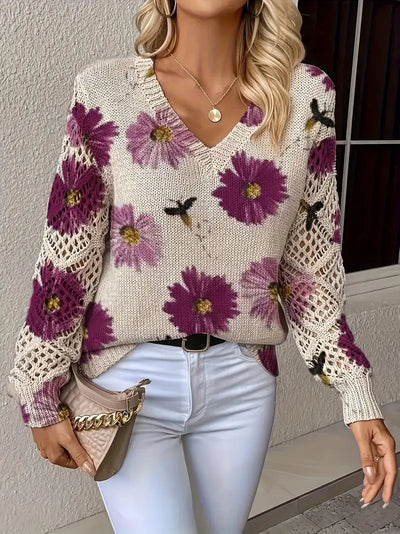 Tatyana - Stylish V-Neck Cardigan