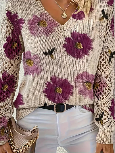Tatyana - Stylish V-Neck Cardigan