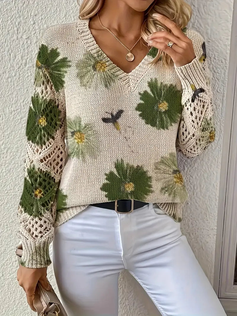 Tatyana - Stylish V-Neck Cardigan