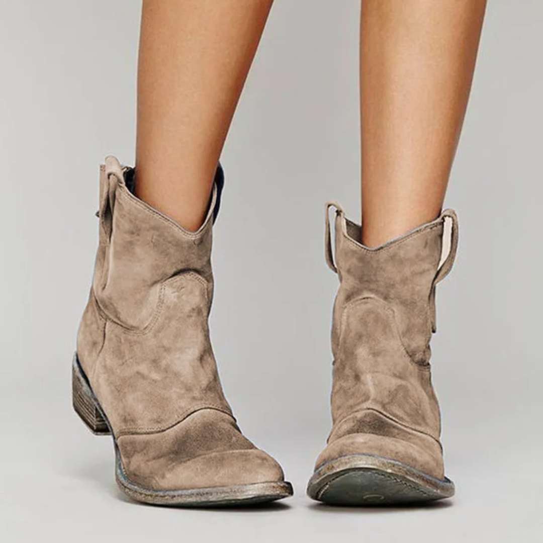 Carlotta – Suede Ankle Boots