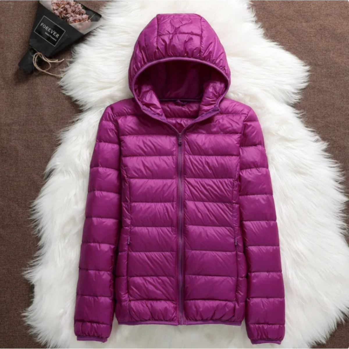 Monique™ - Elegant and Lined Mid-Season Jacket