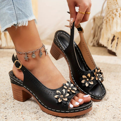 Mariah | Orthopedic High Heel Sandals