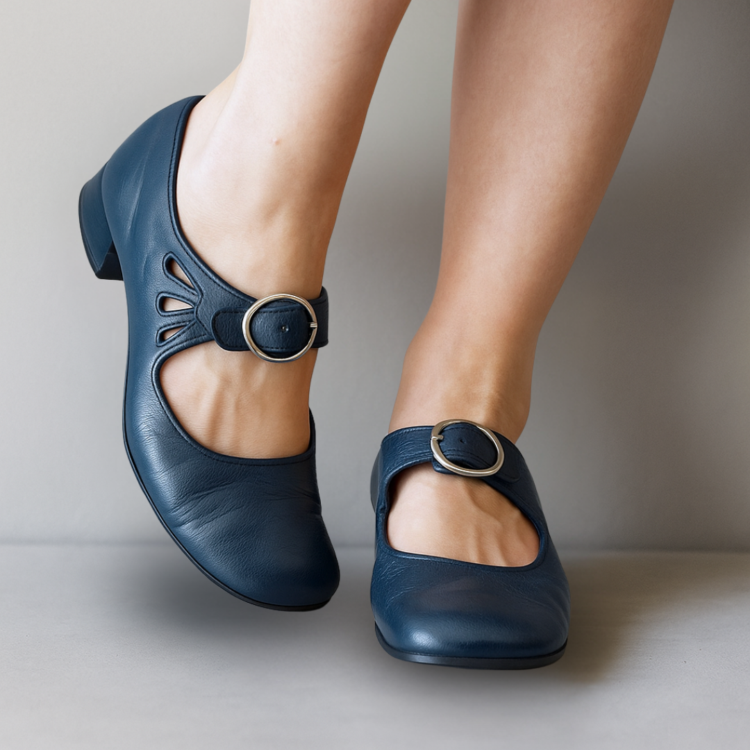 Mary | Orthopaedic Leather Sandals with Comfortable Wedge Sole