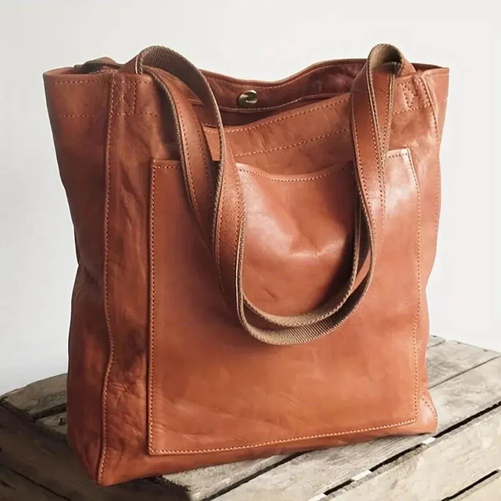 Elvira™ | Modern Leather Shoulder Bag
