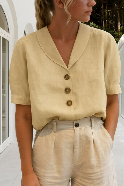 Evelinda - Elegant Casual Blouse