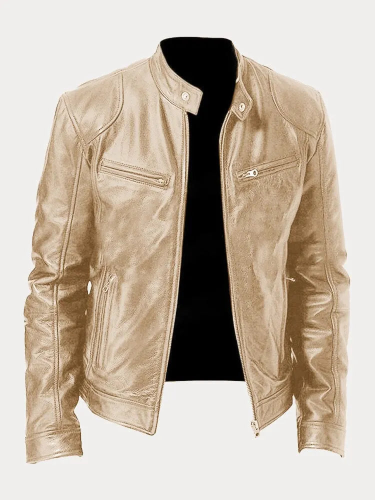 | Casual Leather Jacket