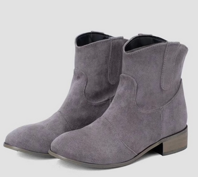 Roselle | Suede Orthopedic Western Boots
