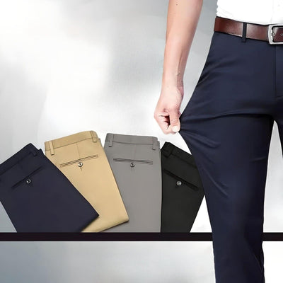 Adam | Classic Stretch Men's Trousers