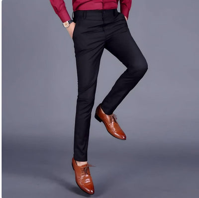 Adam | Classic Stretch Men's Trousers