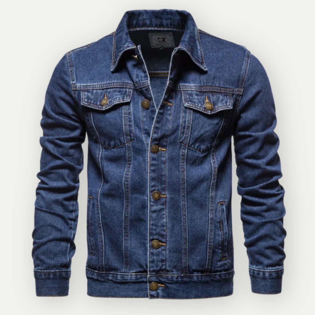 Austin | Men's Classic Denim Trucker Jacket