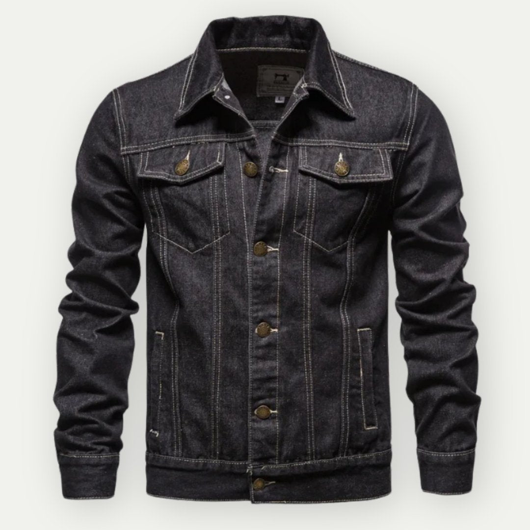 Austin | Men's Classic Denim Trucker Jacket