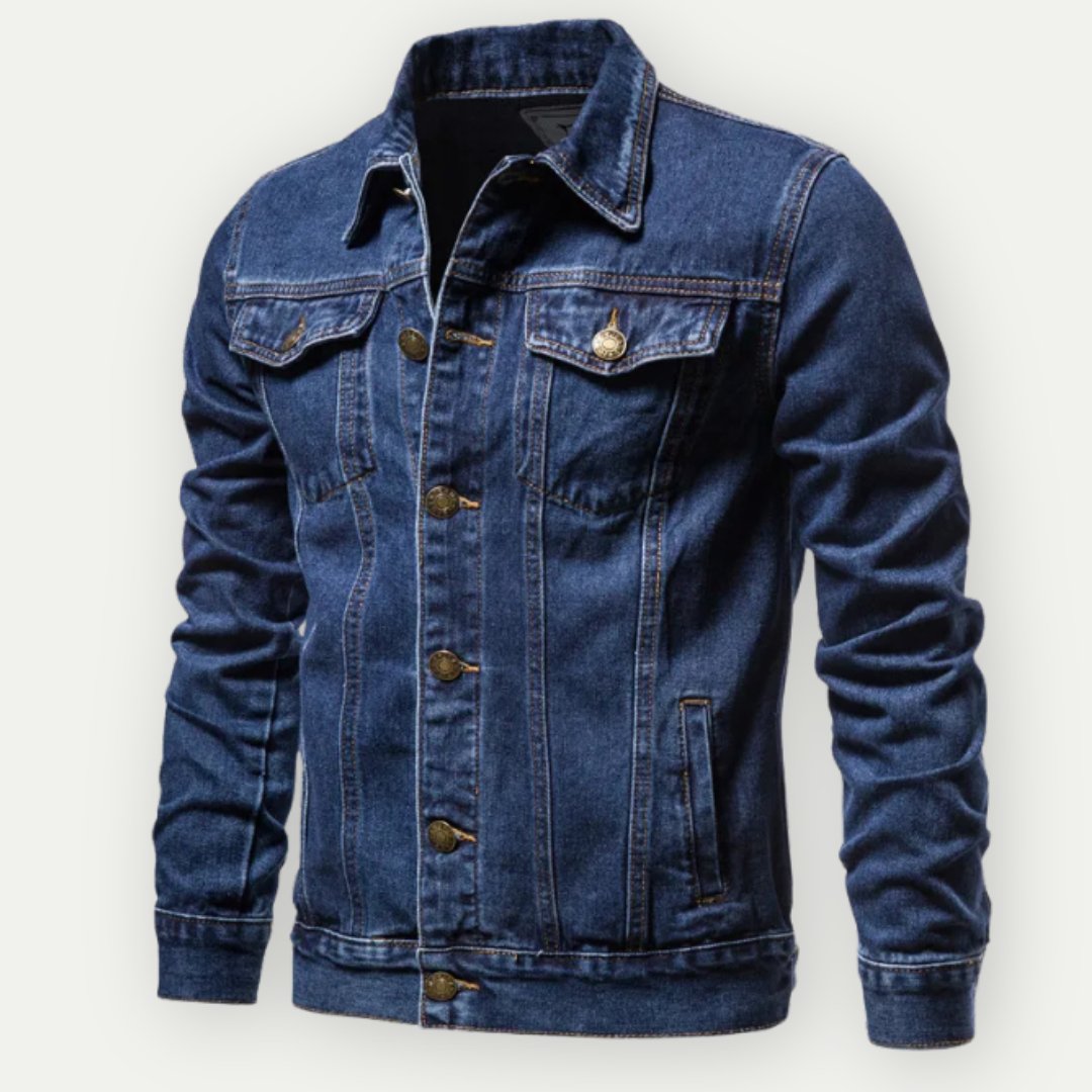 Austin | Men's Classic Denim Trucker Jacket