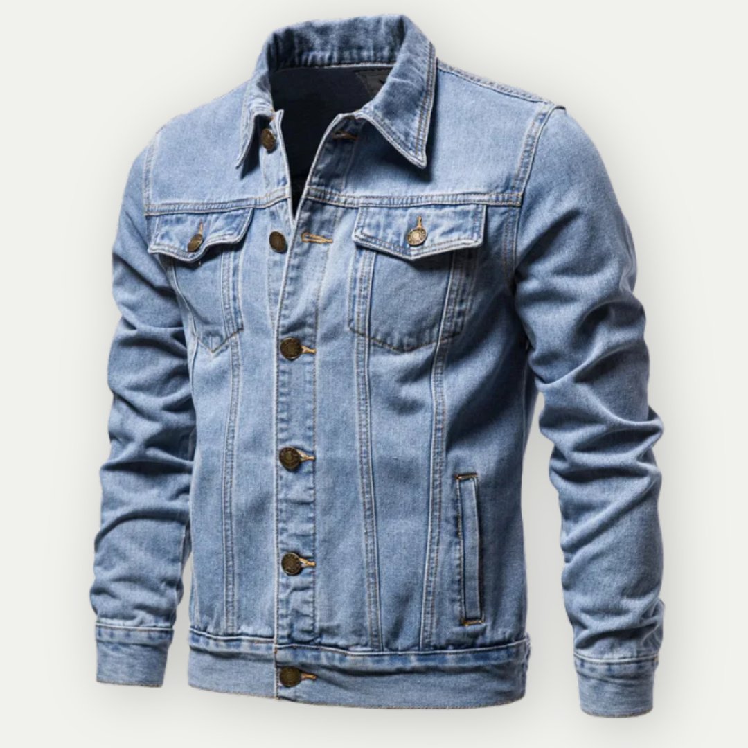 Austin | Men's Classic Denim Trucker Jacket