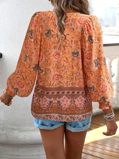 Helena | Summer Floral Blouse