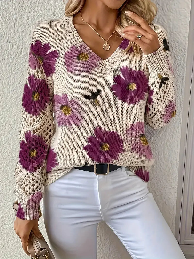 Tatyana - Stylish V-Neck Cardigan