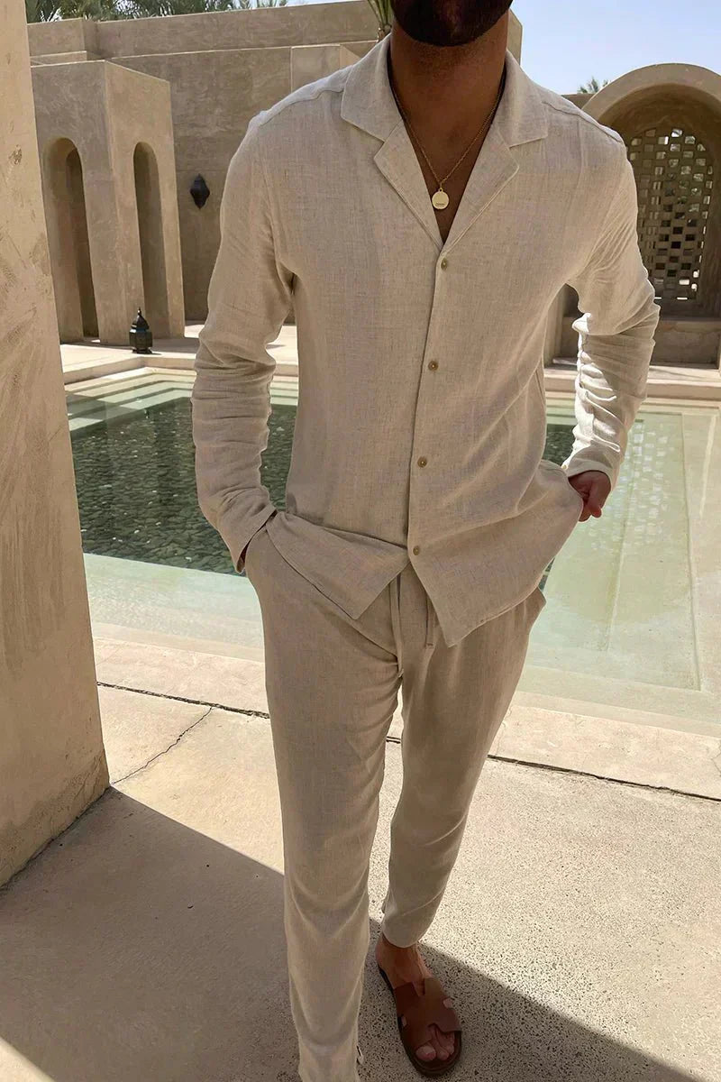 Evaro | Men's linen set