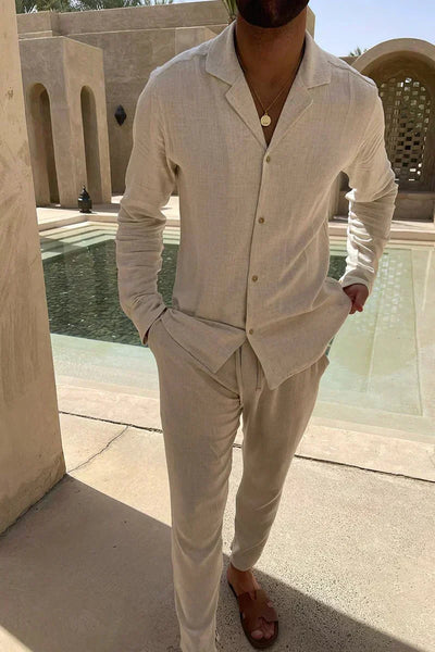 Evaro | Men's linen set