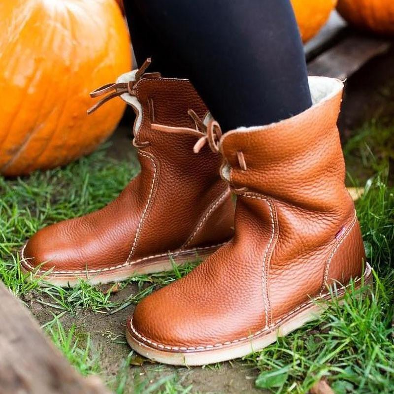 Karen | Orthopedic Waterproof Boot With Wool Lining