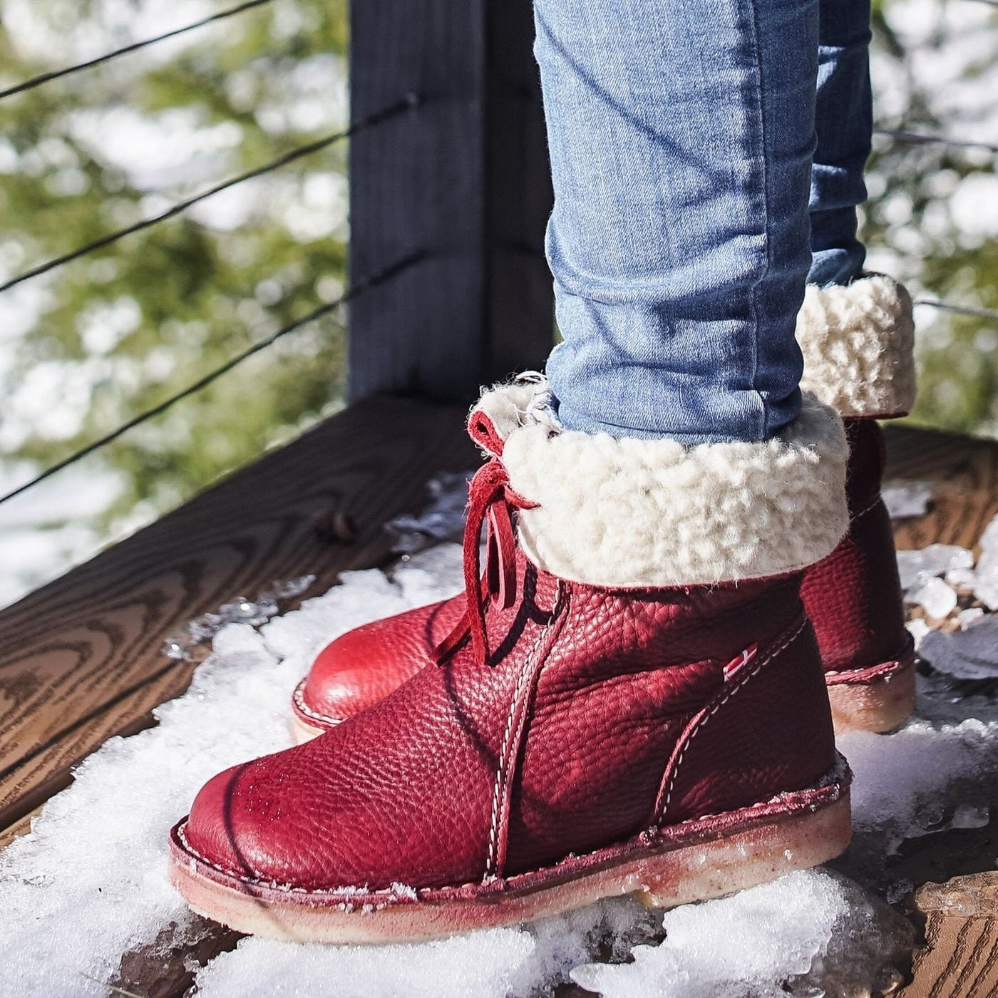 Karen | Orthopedic Waterproof Boot With Wool Lining