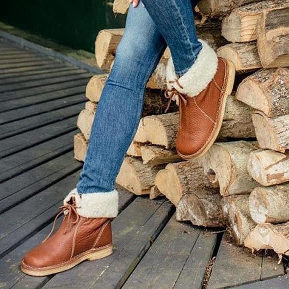 Karen | Orthopedic Waterproof Boot With Wool Lining