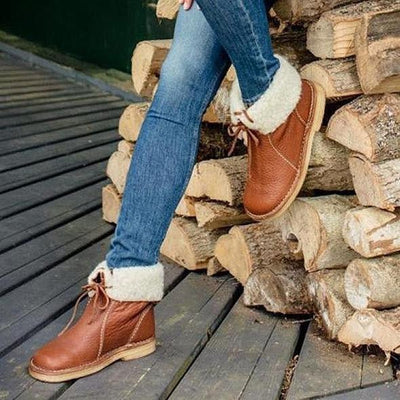 Karen | Orthopedic Waterproof Boot With Wool Lining