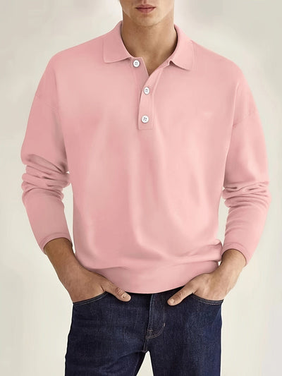 Preston | Long-Sleeved Polo Shirt