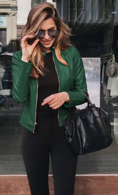 Roxy | Slim Fit Eco-leather Jacket