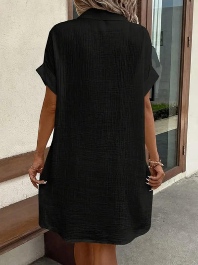 Sharon | The Timeless V-Neck Blouse Dress